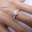 แหวนพิ้งโกลด์ แหวนทองสีชมพู แหวนเพชร  แหวนแต่งงาน แหวนหมั้น - R1295DPG-18K